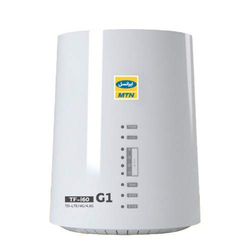 مودم 4.5G ایرانسل مدل TF-i60 G1 به همراه 50 گیگابایت اینترنت 1ماهه+سیمکارت مخصوص TDLTE